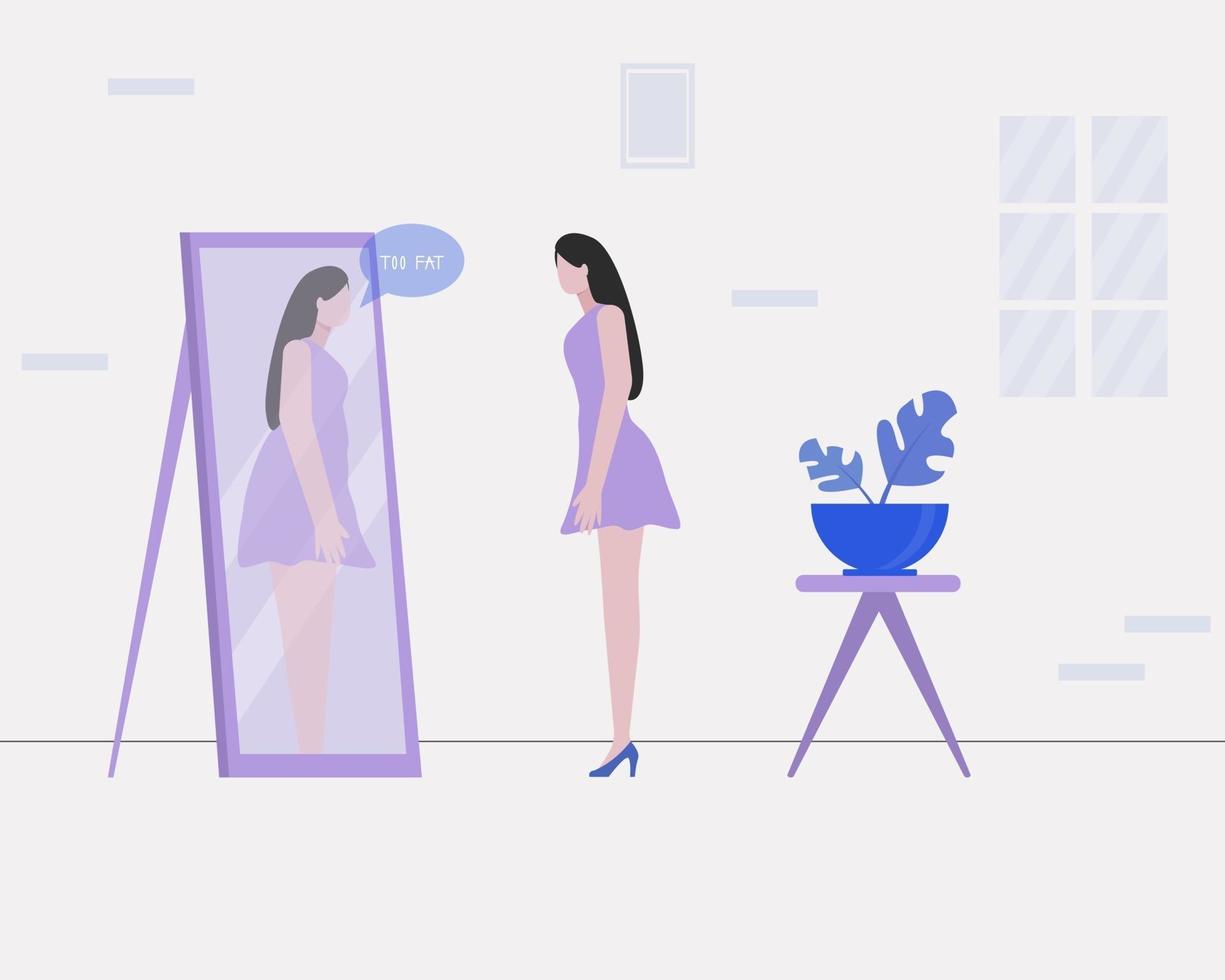 anorexia-nervosa-concept-illustration-vector